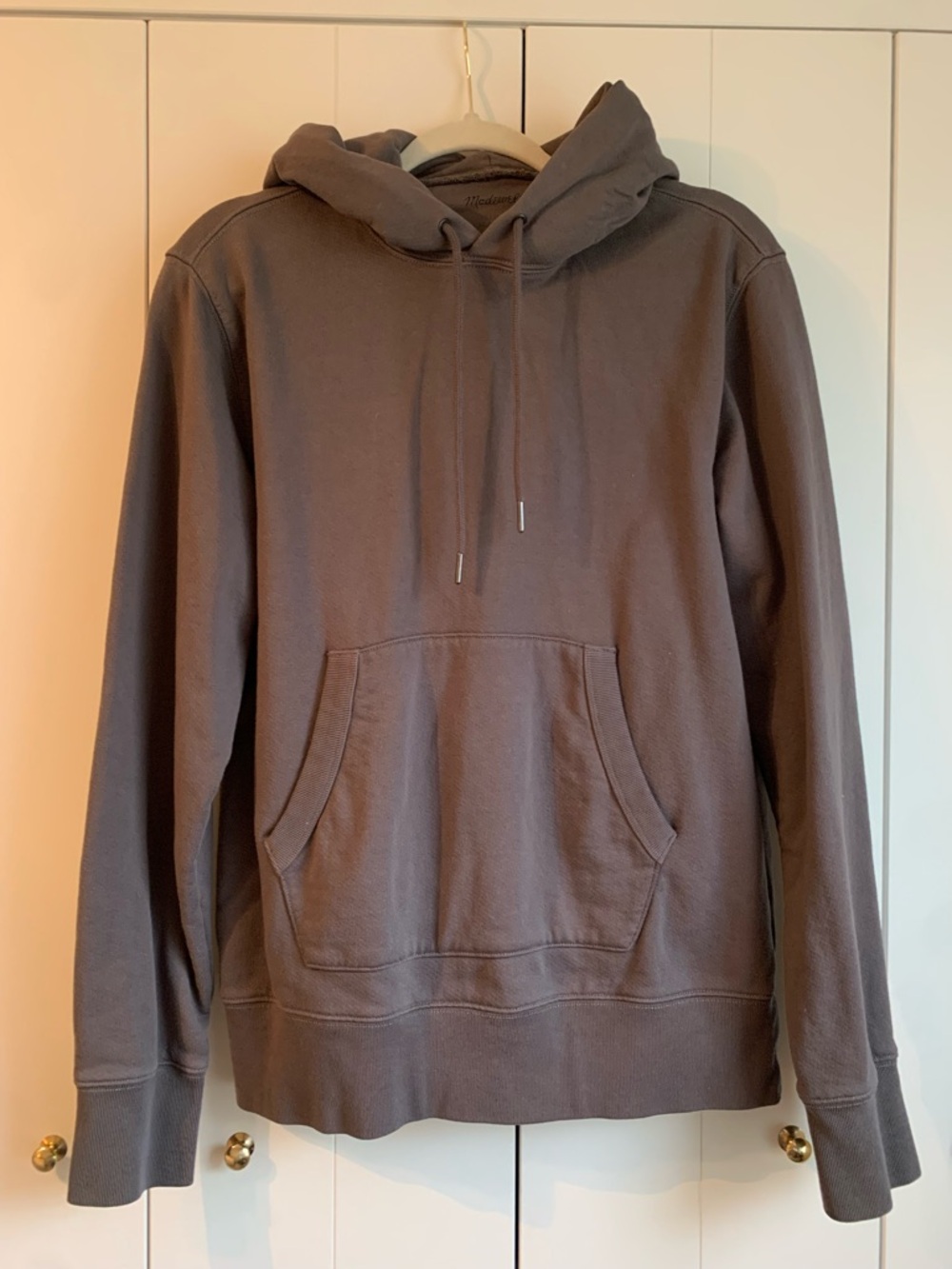 Madewell Garment Dye Pullover Hoodie Mens Small